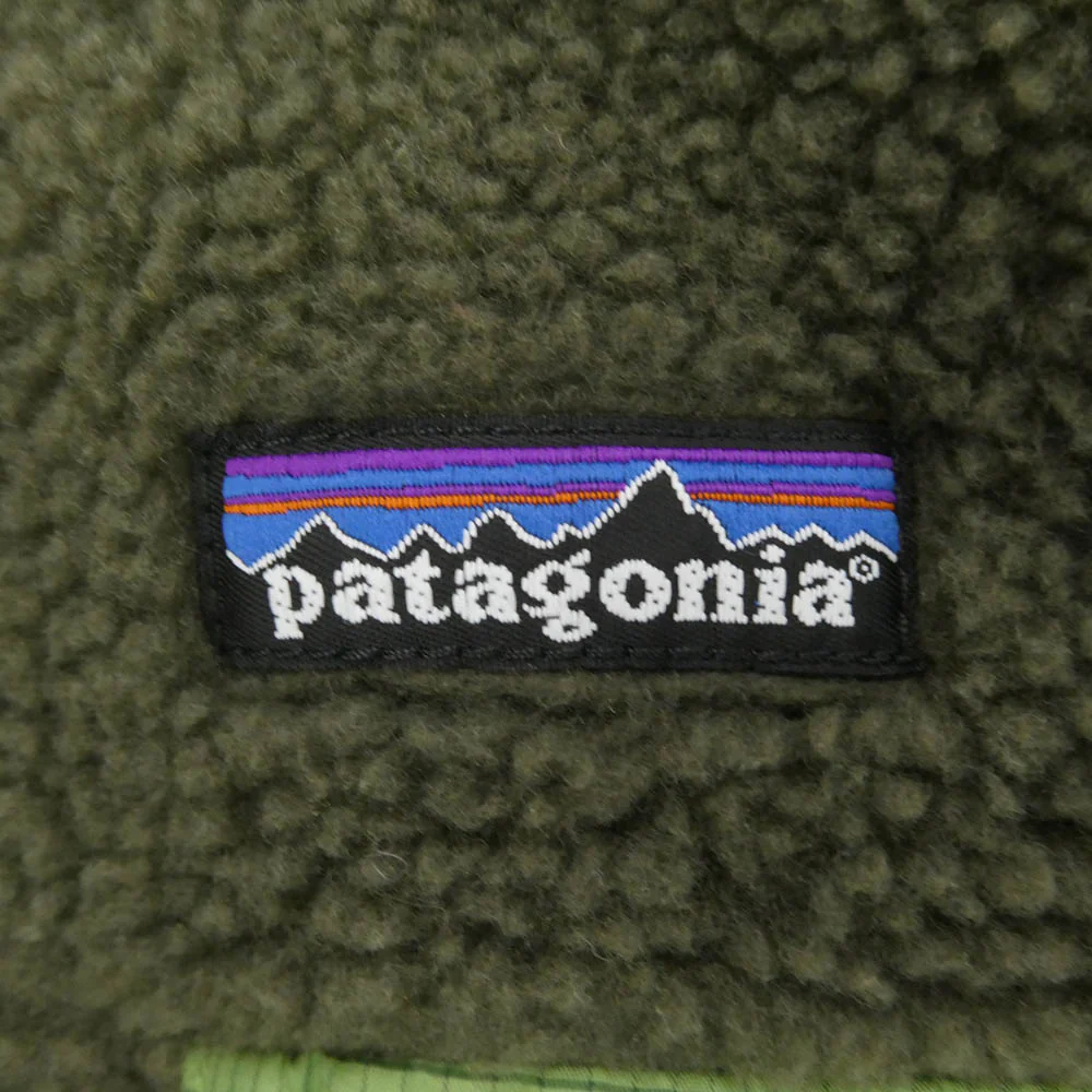 patagonia パタゴニア Synchilla Glissade Jacket シンチラ リバーシブル スナップT グリセード ジャケット グリーン系 表記サイズなし【中古】 - Image 7