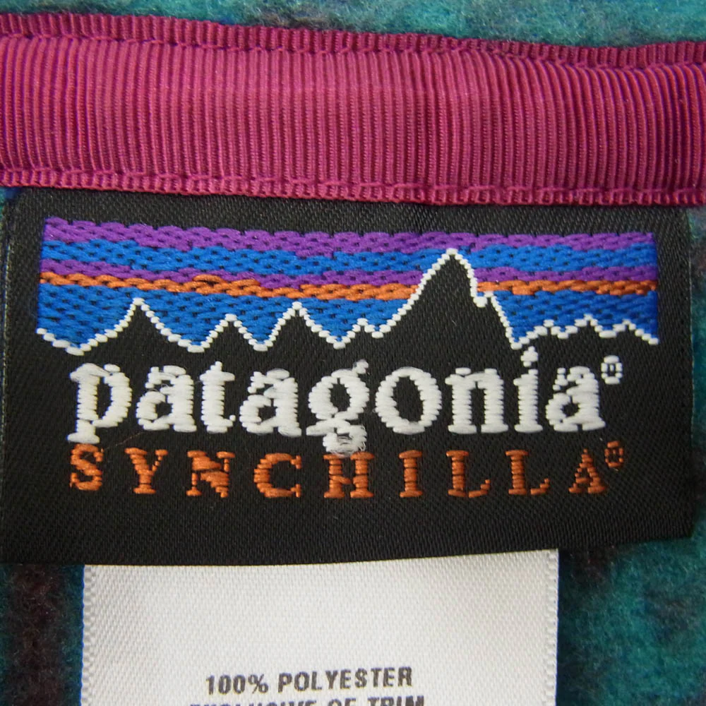 patagonia パタゴニア 11AW 25450 Synchilla Snap-T シンチラ スナップ T フリース プルオーバー ジャケット グリーン系 M【美品】【中古】 - Image 5