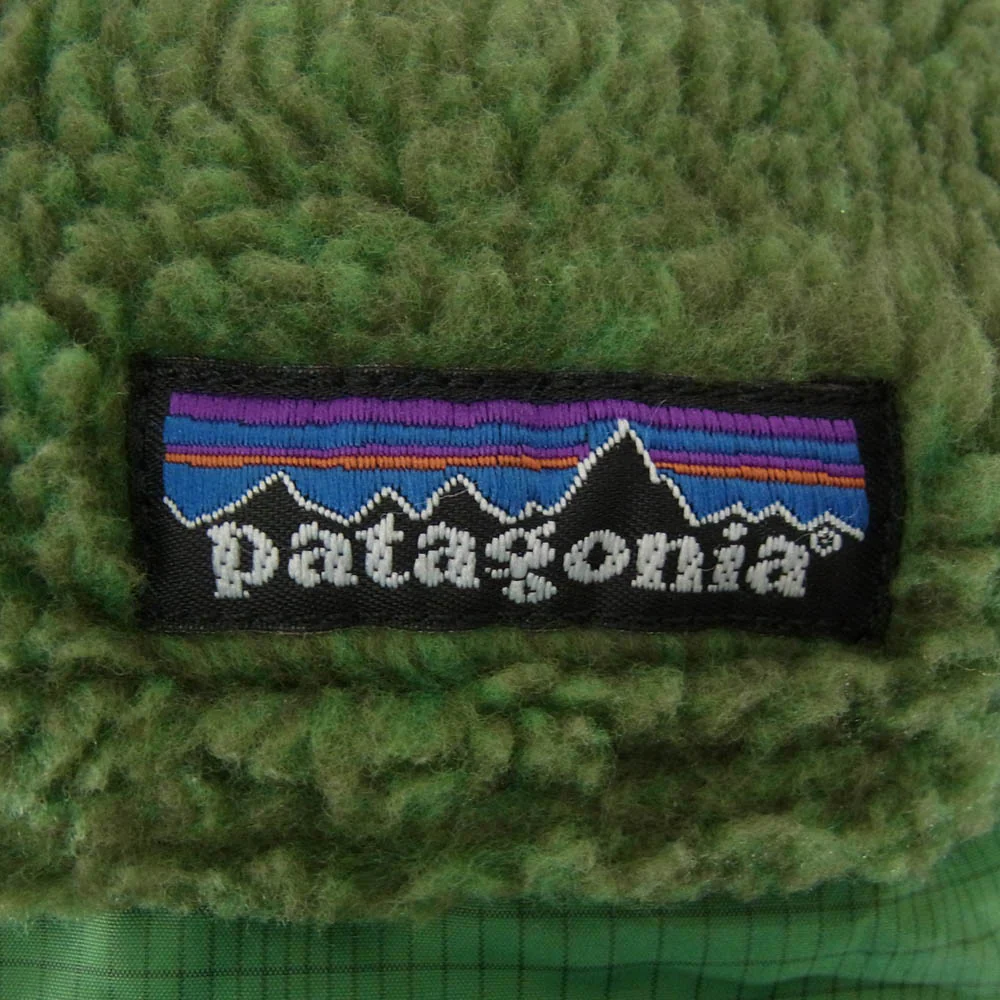 patagonia パタゴニア Reversible Snap-Zip Jacket リバーシブル スナップ ジップ ジャケット グリーン系 サイズ表記無【中古】 - Image 7