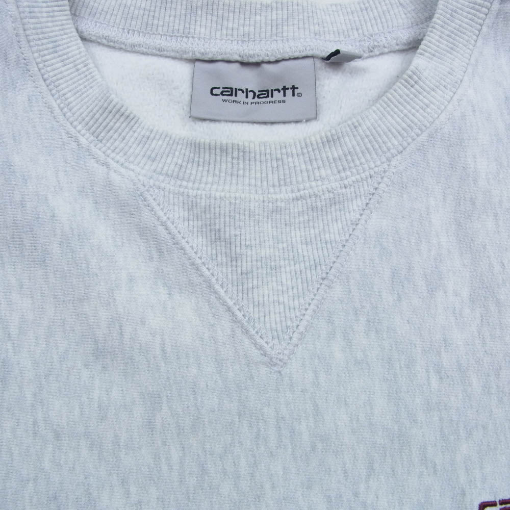 Carhartt カーハート american script sweat アメリカンスクリプト スウェット グレー系 M【中古】 - Image 3