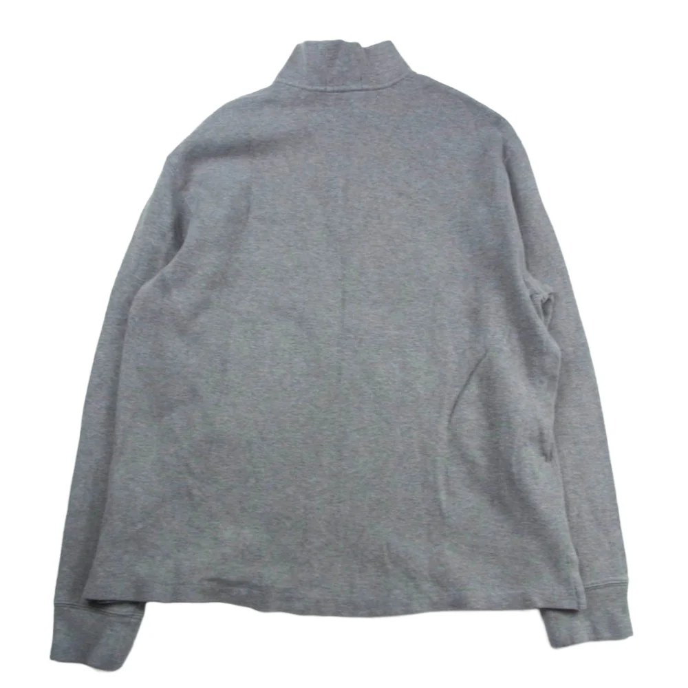 POLO RALPH LAUREN ポロ・ラルフローレン HALF ZIP SWEAT ハーフジップ スウェット グレー系 L【中古】 - Image 2