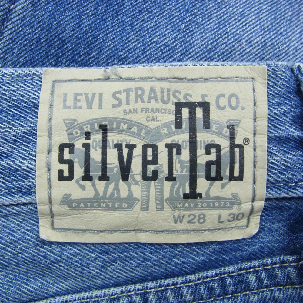 Levi's リーバイス A3421-0004 SILVER TAB LOOSE シルバータブ ルーズフィット デニム パンツ インディゴブルー系 W28L30【中古】 - Image 3