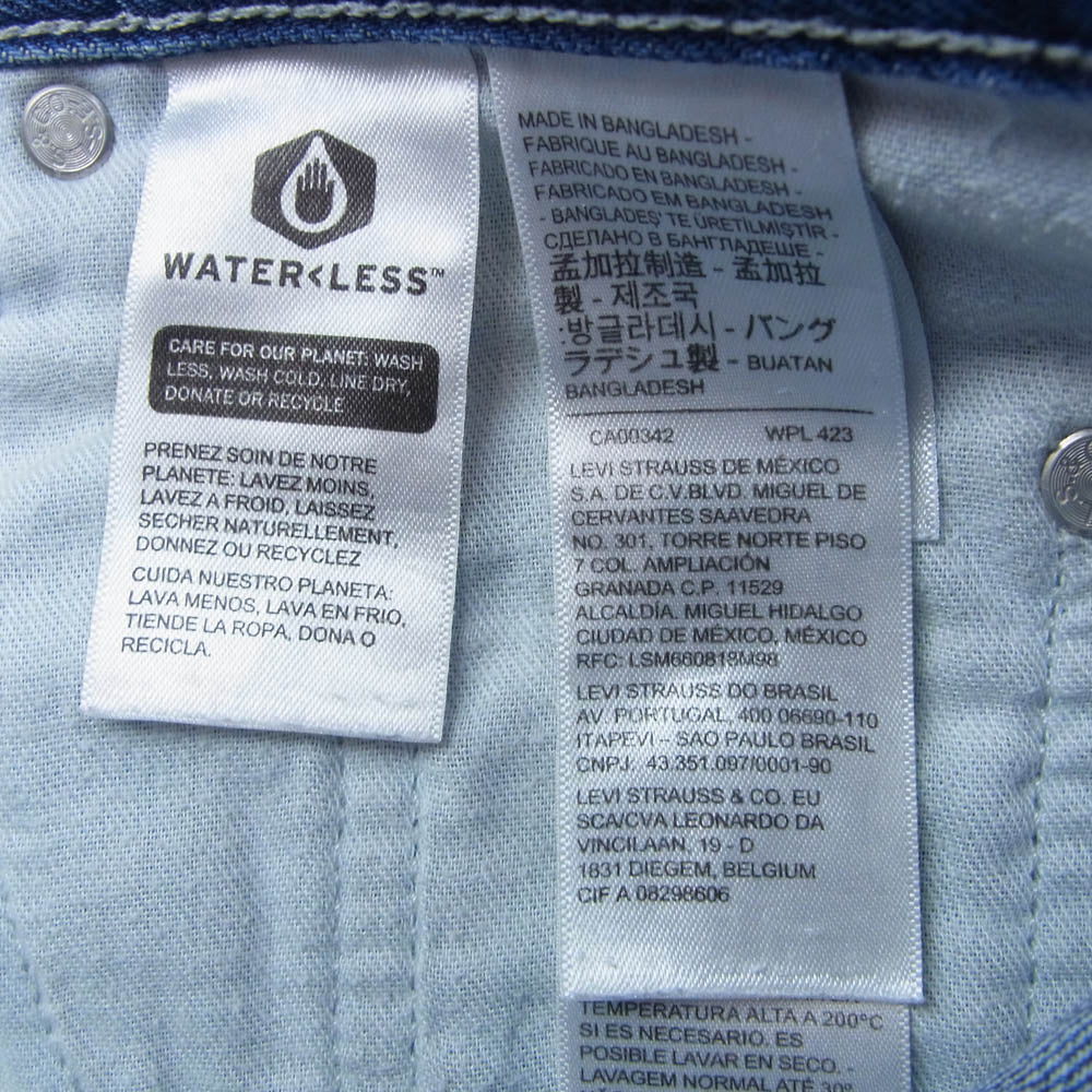 Levi's リーバイス A3421-0004 SILVER TAB LOOSE シルバータブ ルーズフィット デニム パンツ インディゴブルー系 W28L30【中古】 - Image 4