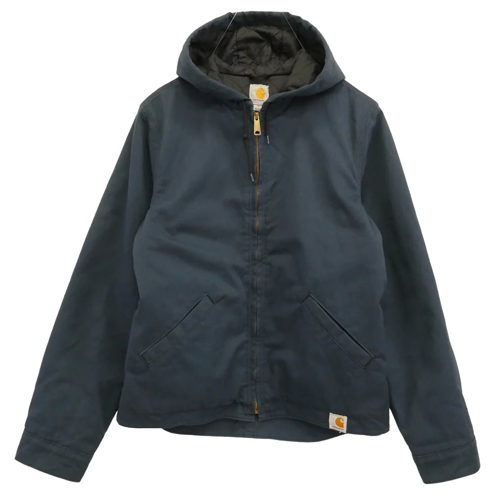 Carhartt カーハート メキシコ製 クイックダック ジャケット ブルー系 褐返し(かちがえし)系 M【中古】