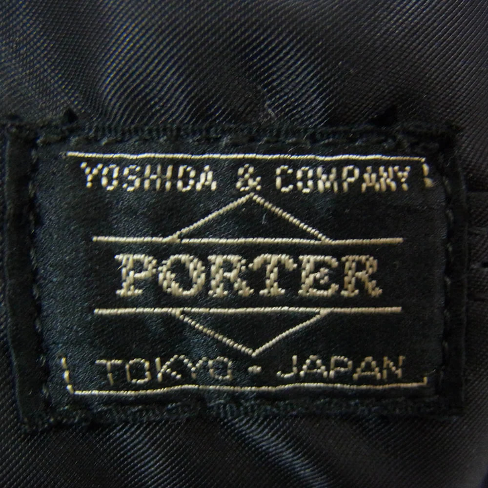 PORTER ポーター TANKER タンカー ハンド ミニ ボストン バッグ ブラック系【中古】 - Image 5