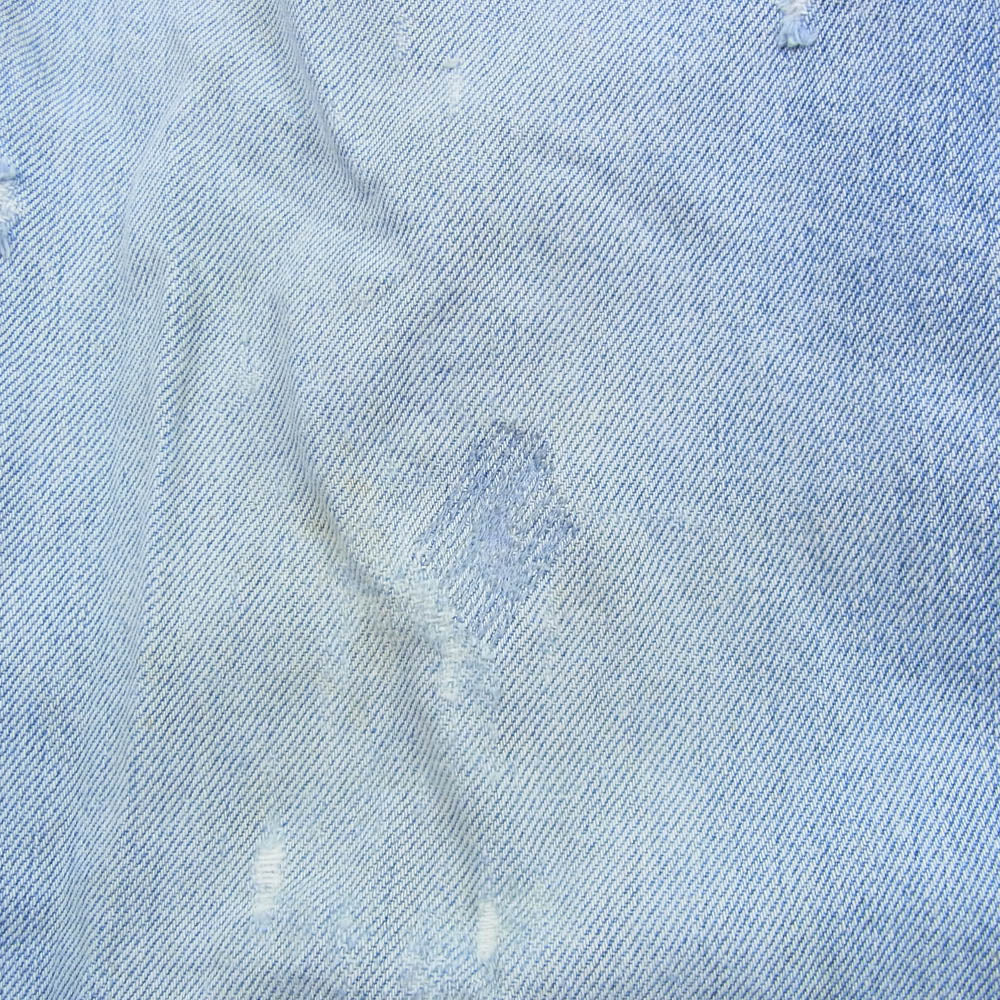 Levi's リーバイス Vintage ヴィンテージ 70s 66後期 501 ボタンフライ セルビッジ ストレート デニムパンツ ボタン裏刻印6 インディゴブルー系【中古】 - Image 6