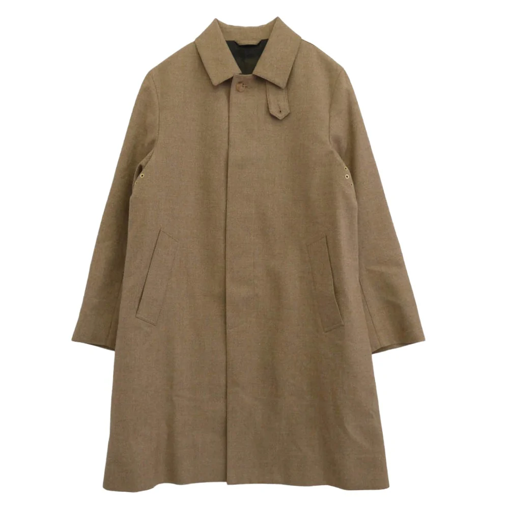 Mackintosh マッキントッシュ G1B71-003-47 DUNFORD ダンフォード Loro Piana Fabric ロロピアーナ ウール ツイル ステンカラーコート ベージュ系 40【中古】