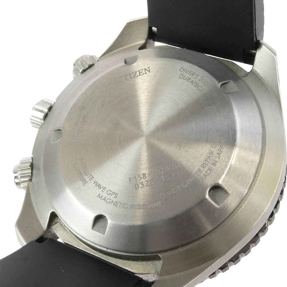 CITIZEN シチズン CC5005-68Z ダイバーズウォッチ プロマスター 時計 シルバー系 レッド系【中古】 - Image 2