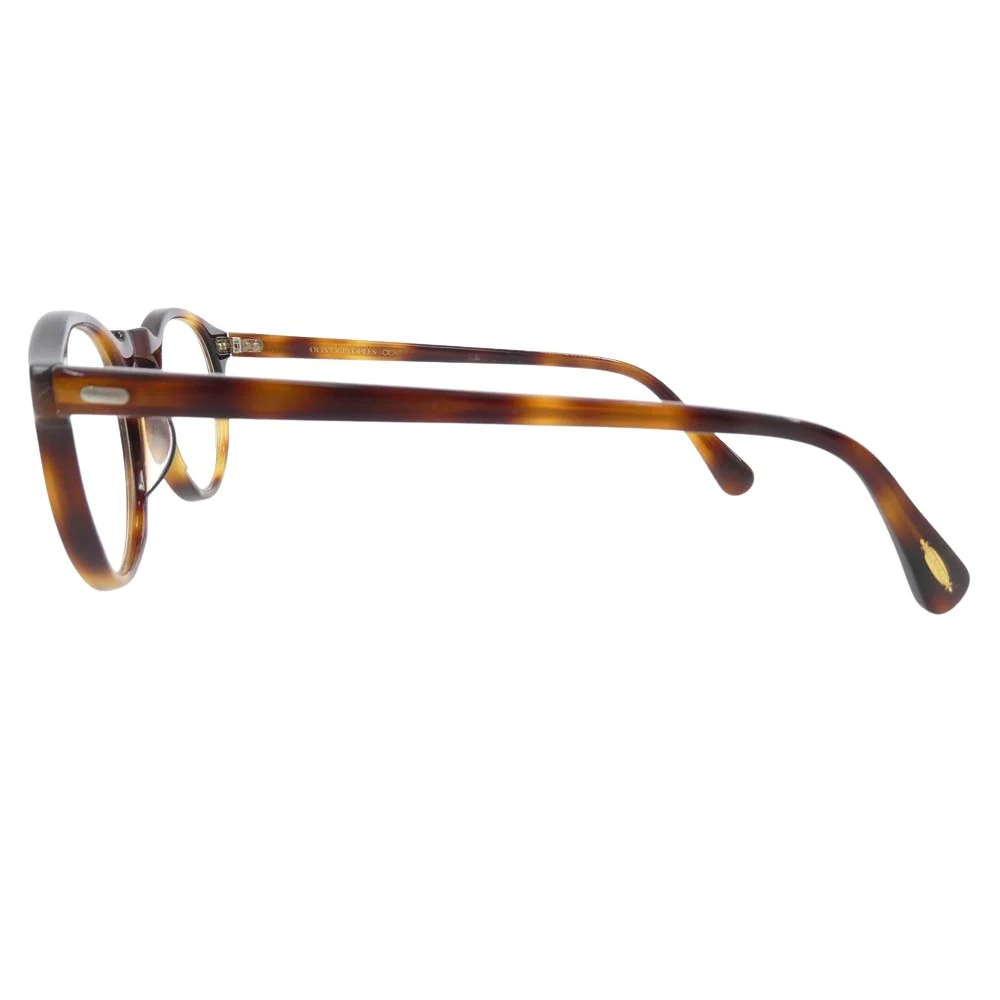 OLIVER PEOPLES オリバーピープルズ Gregory Peck-J ボストン 度入り 眼鏡 クリア系 フレーム:ブラウン系 レンズ:クリア系 45□23-145【中古】 - Image 3