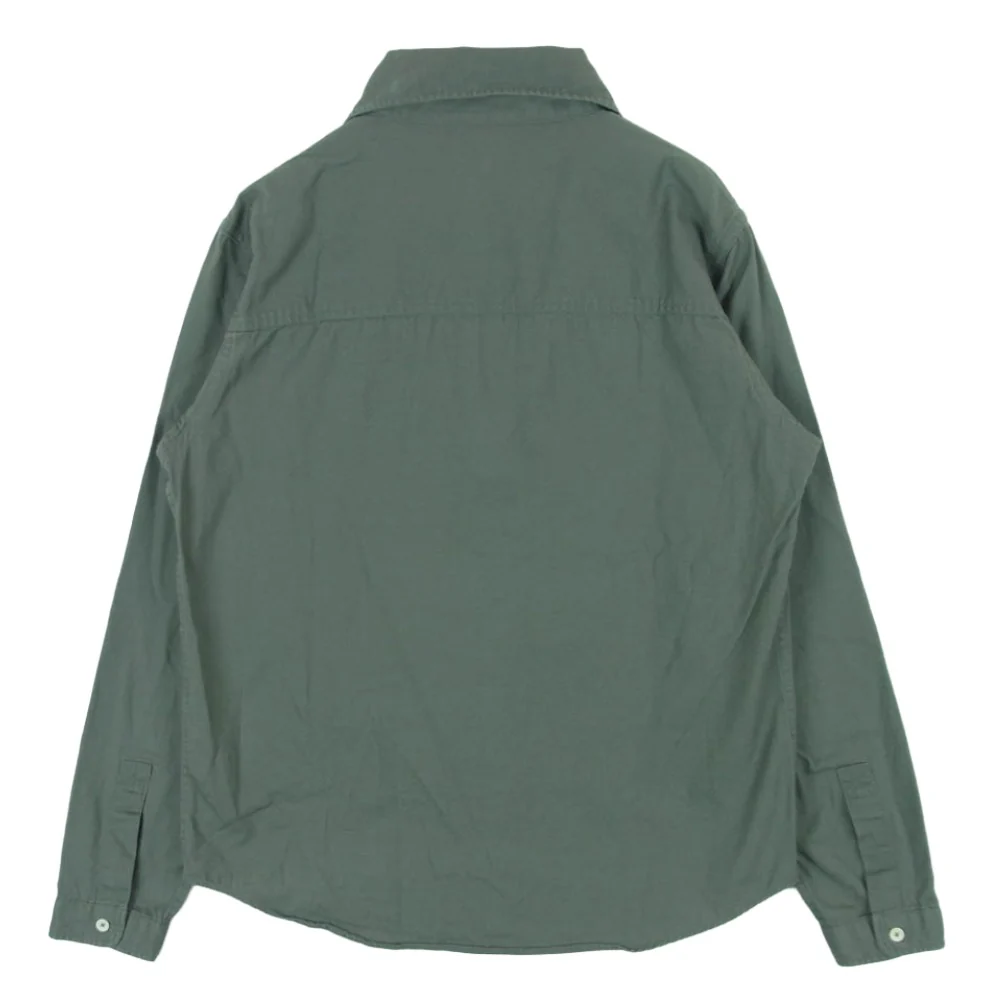 ロロ LS-89 長袖 比翼 シャツ コットン 日本製 グレー系 M【中古】 - Image 2