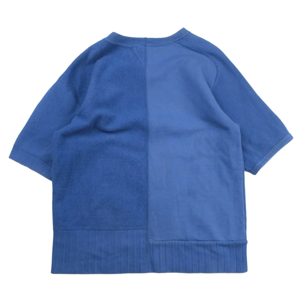 Nigel Cabourn ナイジェルケーボン 8040-00-21010 ARMY CREW JERSEY HALF SLEEVE アーミークルー ジャージー ハーフスリーブ カットソー ブルー系 48【中古】 - Image 2