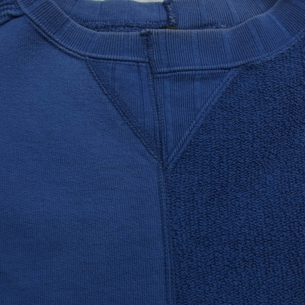 Nigel Cabourn ナイジェルケーボン 8040-00-21010 ARMY CREW JERSEY HALF SLEEVE アーミークルー ジャージー ハーフスリーブ カットソー ブルー系 48【中古】 - Image 3