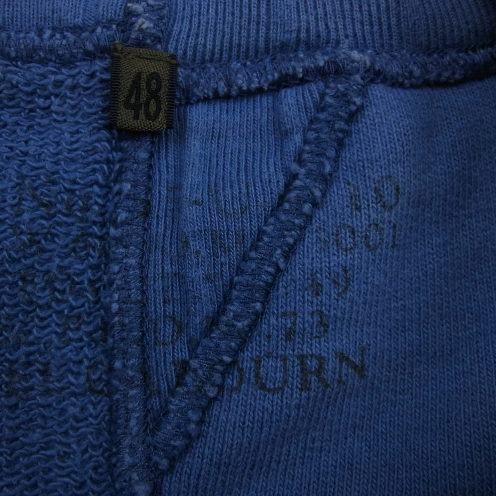 Nigel Cabourn ナイジェルケーボン 8040-00-21010 ARMY CREW JERSEY HALF SLEEVE アーミークルー ジャージー ハーフスリーブ カットソー ブルー系 48【中古】 - Image 4