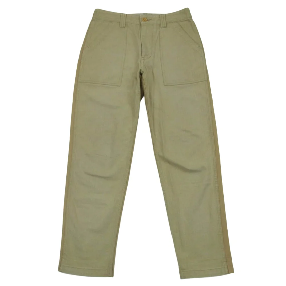 Nigel Cabourn ナイジェルケーボン 8010050009 UTILITY MIX PANT ミックス ワーク パンツ ベージュ系 ライトブラウン系 30【中古】
