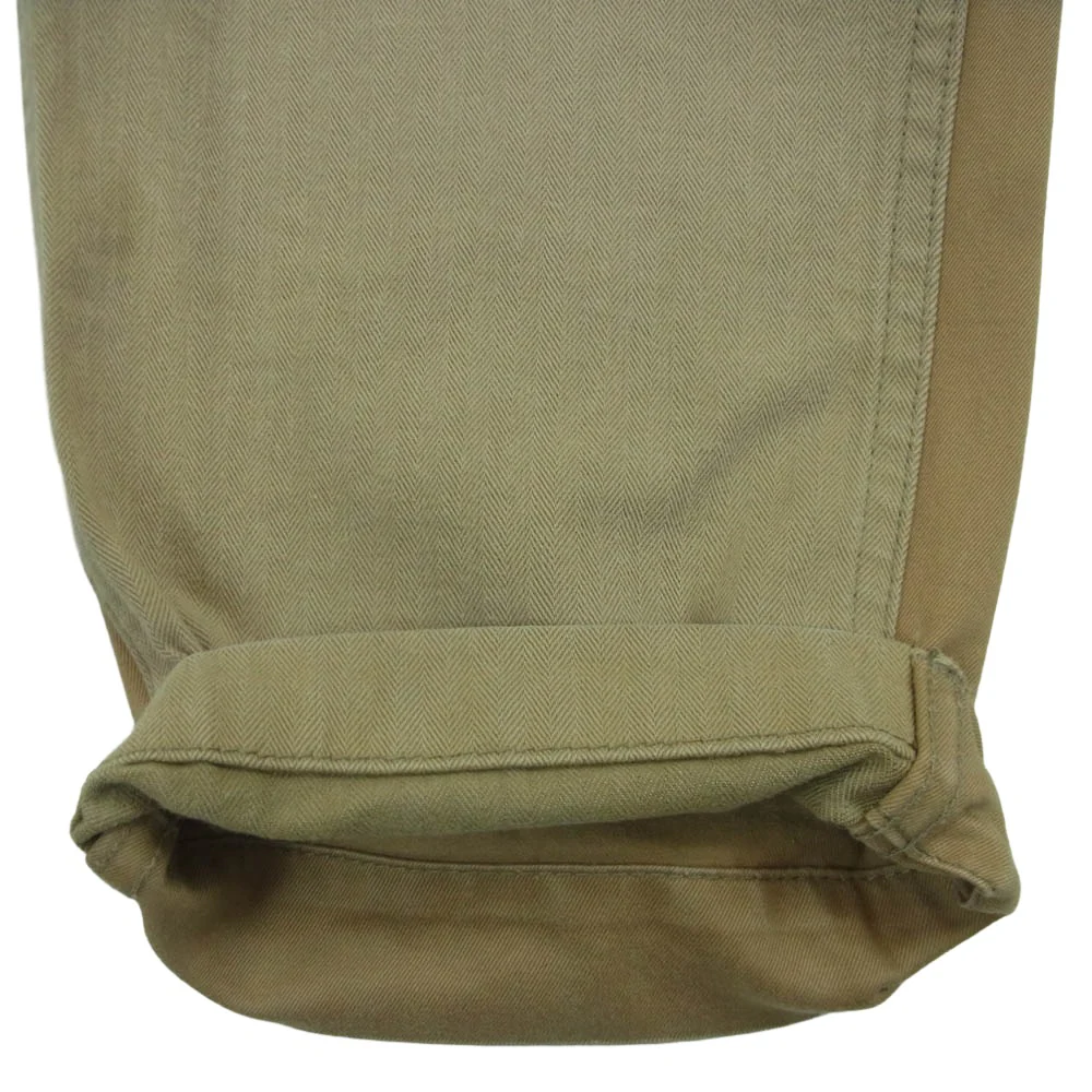 Nigel Cabourn ナイジェルケーボン 8010050009 UTILITY MIX PANT ミックス ワーク パンツ ベージュ系 ライトブラウン系 30【中古】 - Image 6
