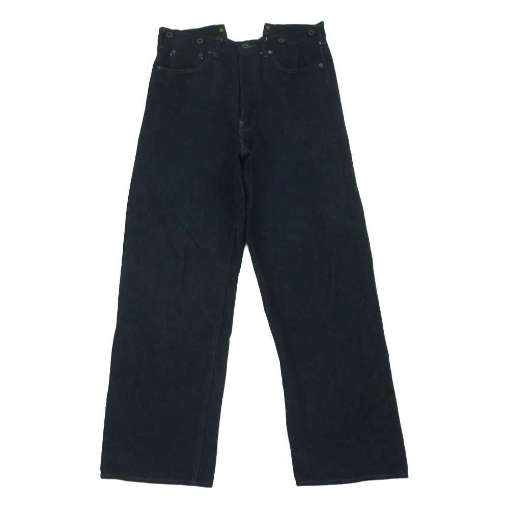 Nigel Cabourn ナイジェルケーボン 8048-00-50025 RAILMAN DENIM PANT レイルマン デニム パンツ インディゴブルー系 30【中古】