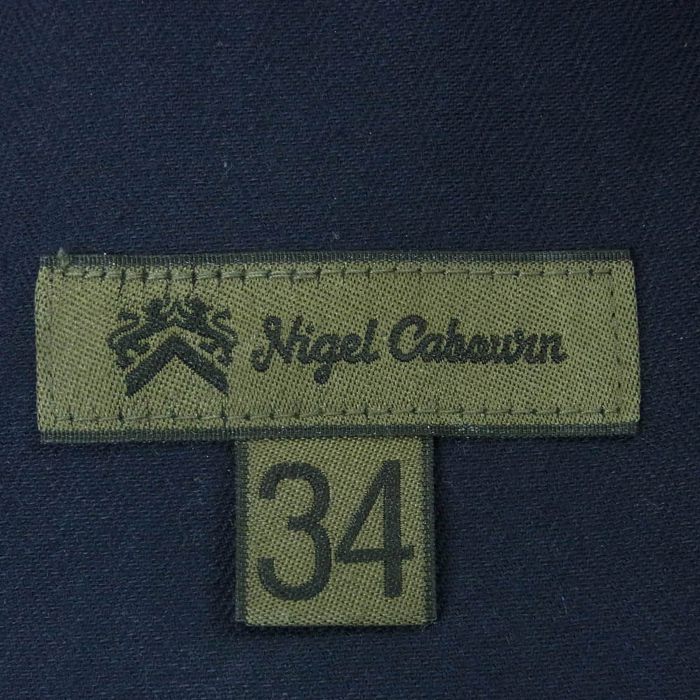 Nigel Cabourn ナイジェルケーボン 8050-00-50002 40s FRENCH WORK PANT フレンチ ワークス パンツ インディゴブルー系 34【中古】 - Image 3