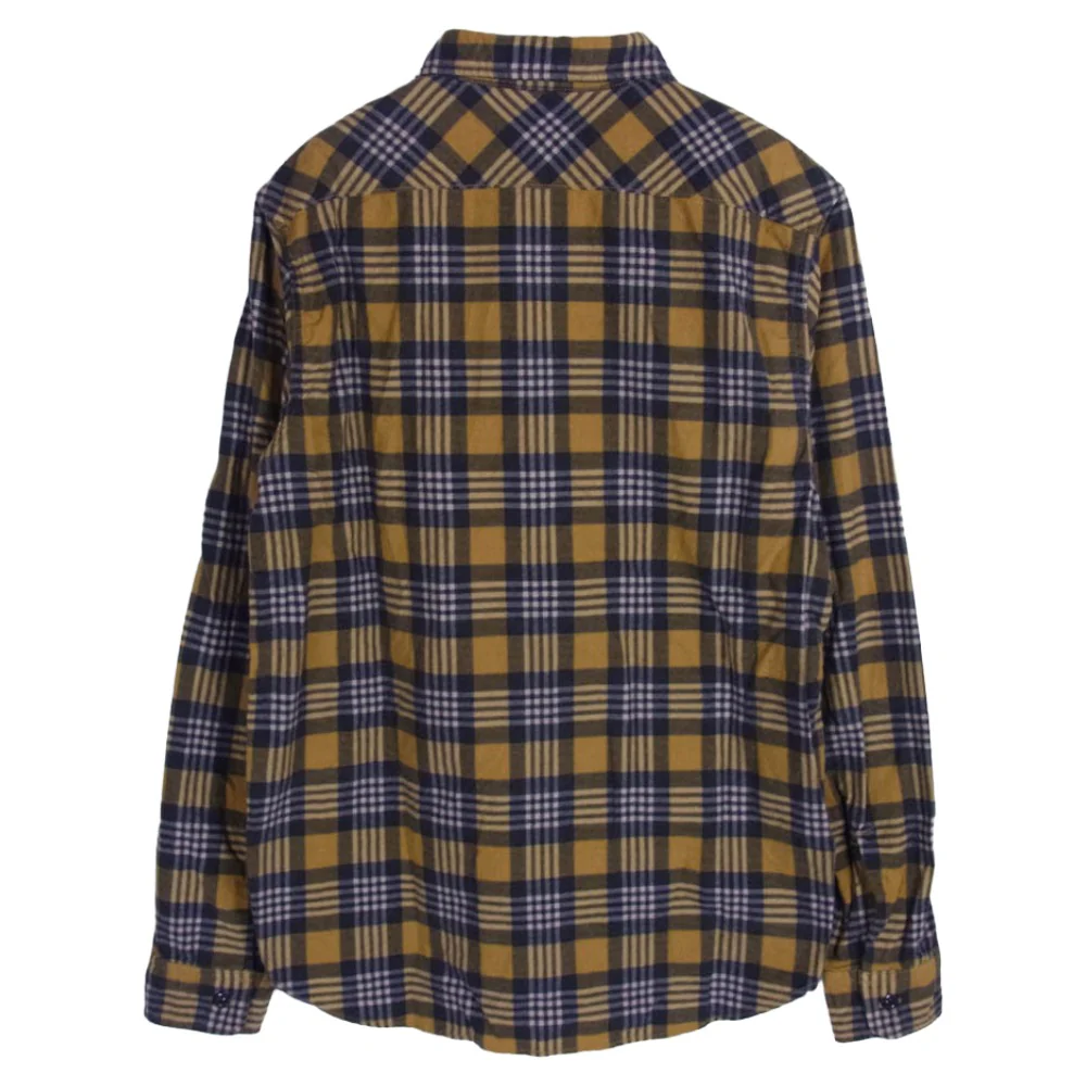 COOTIE クーティー glory bound プリントネル 長袖 シャツ イエロー系 L【中古】 - Image 2