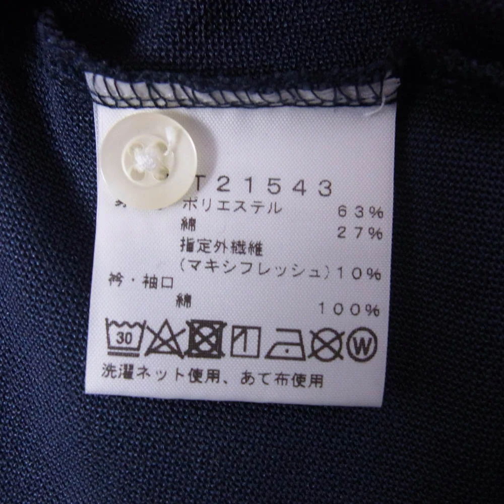 THE NORTH FACE ノースフェイス NT21543 MAXIFRESH LINED POLO マキシフレッシュ 半袖 ポロ シャツ ネイビー系 L【中古】 - Image 5