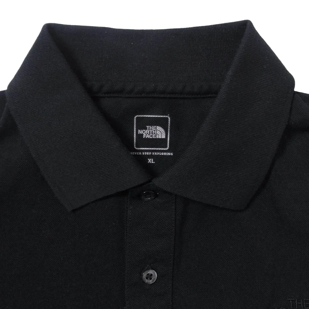 THE NORTH FACE ノースフェイス NT21738 S/S Cool Buisiness Polo クールビジネス 半袖 ポロ シャツ ブラック系 XL【中古】 - Image 3