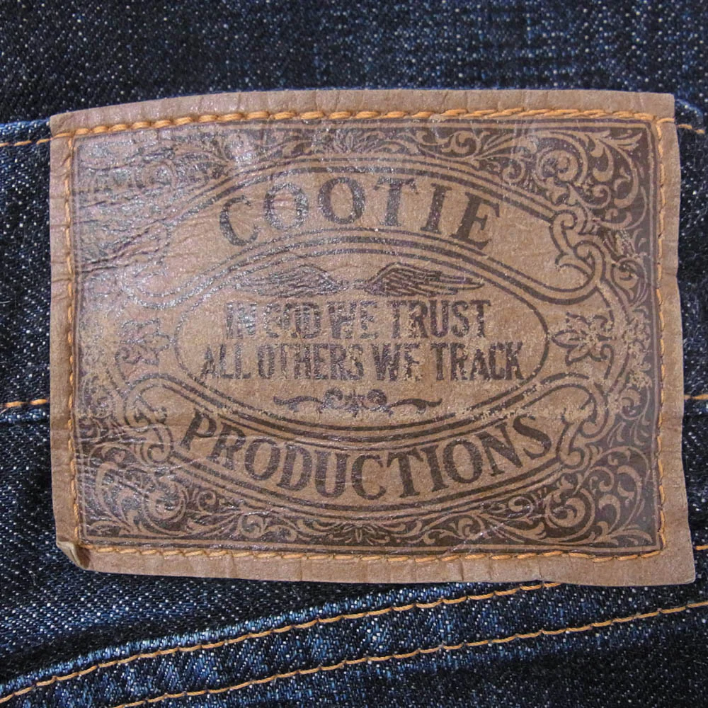 COOTIE クーティー セルビッチ ボタンフライ デニム パンツ インディゴブルー系 34【中古】 - Image 3