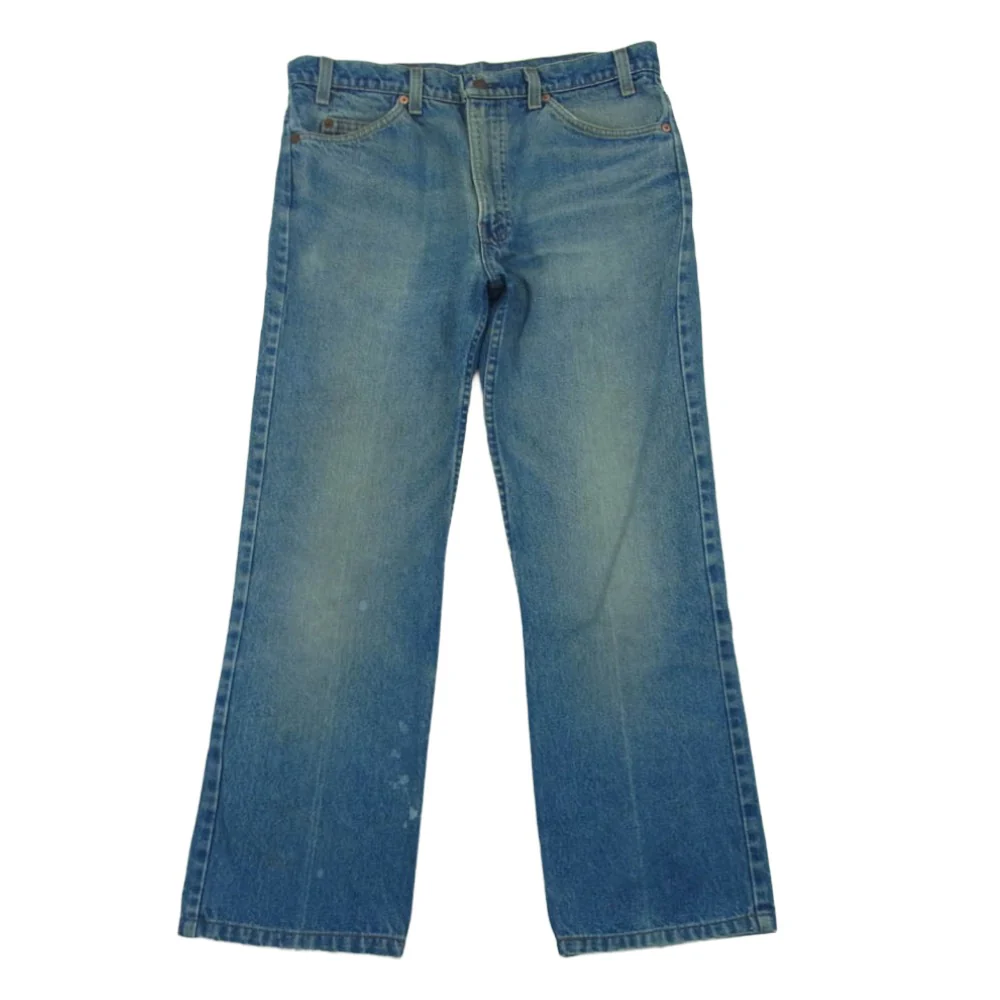 Levi's リーバイス USA製 90s 517 オレンジタブ レギュラー トップボタン裏刻印575 デニム パンツ インディゴブルー系 W34 L32【中古】