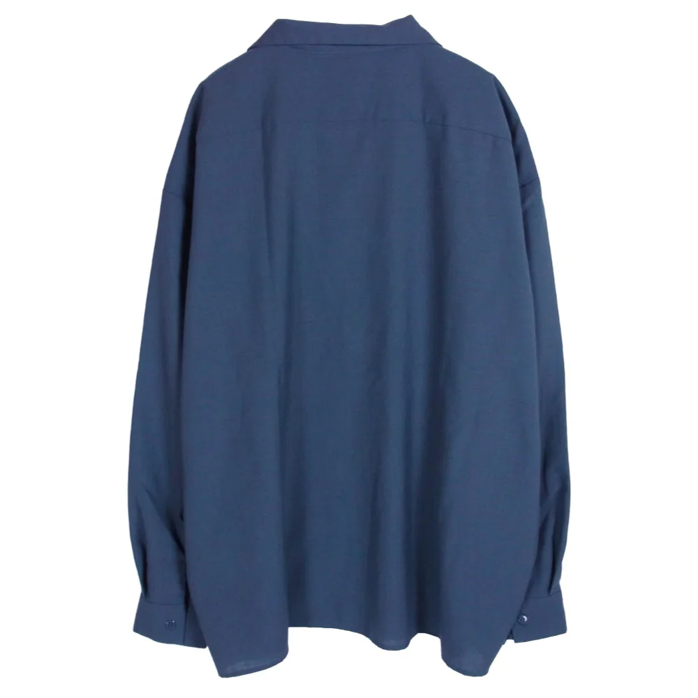 COOTIE クーティー T/W Work Shirt ポリエステル ウール ワーク シャツ ブルー系 XL【中古】 - Image 2