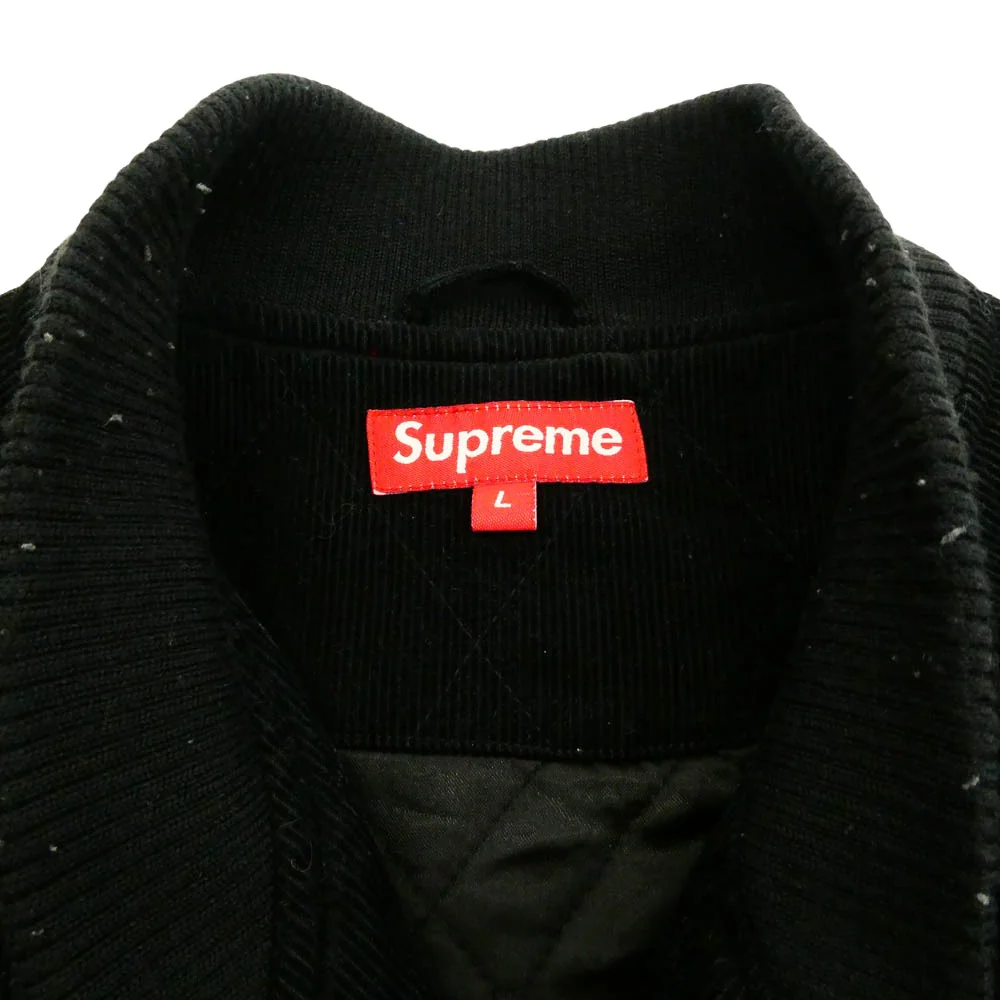 Supreme シュプリーム Corduroy Baseball Jacket コーデュロイ ベースボール ジャケット ブラック系 L【中古】 - Image 3