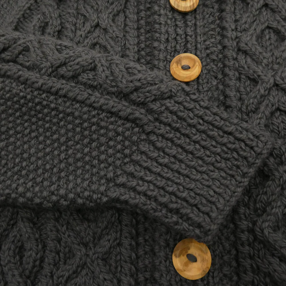 INVERALLAN インバーアラン 3A LUMBER CARDIGAN 緑タグ ランバー カーディガン グレー グレー系【極上美品】【中古】 - Image 4