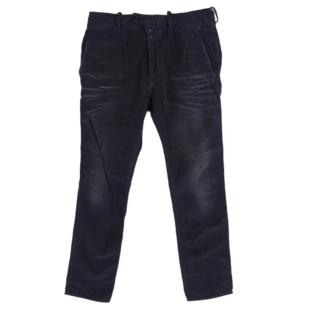 DIESEL ディーゼル レギュラー フィット コーデュロイ パンツ チャコール系 28【中古】