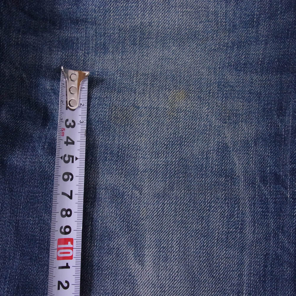 DIESEL ディーゼル VIKER ダメージ加工 ストレート デニム パンツ インディゴブルー系 W29L30【中古】 - Image 8