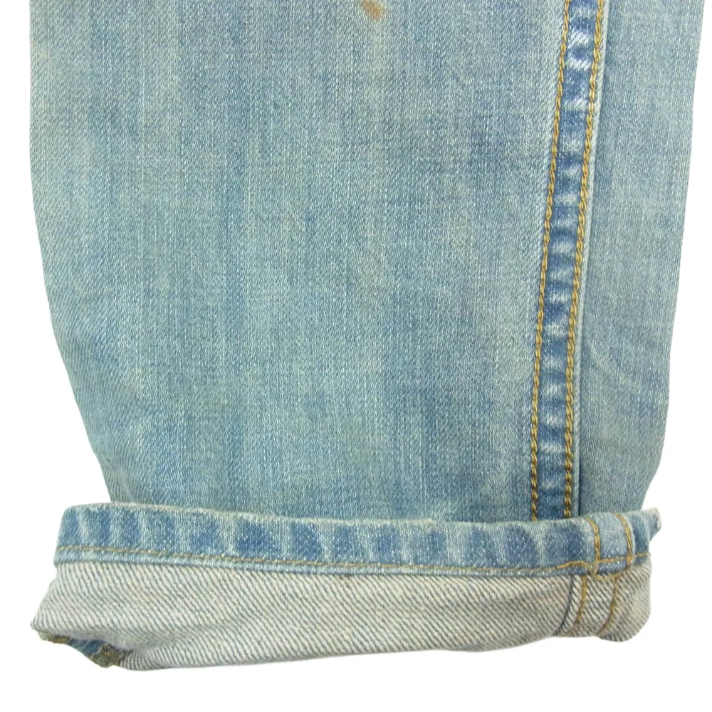 DIESEL ディーゼル BRADDOM ダメージ加工 レギュラー スリム デニムパンツ インディゴブルー系 29【中古】 - Image 7