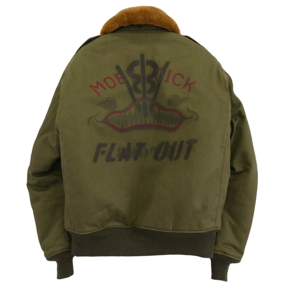 FREEWHEELERS フリーホイーラーズ V8 FLAT OUT"TYPE B-10 CIVILIAN シビリアン B-10 フライトジャケット カーキ系 38【美品】【中古】 - Image 2