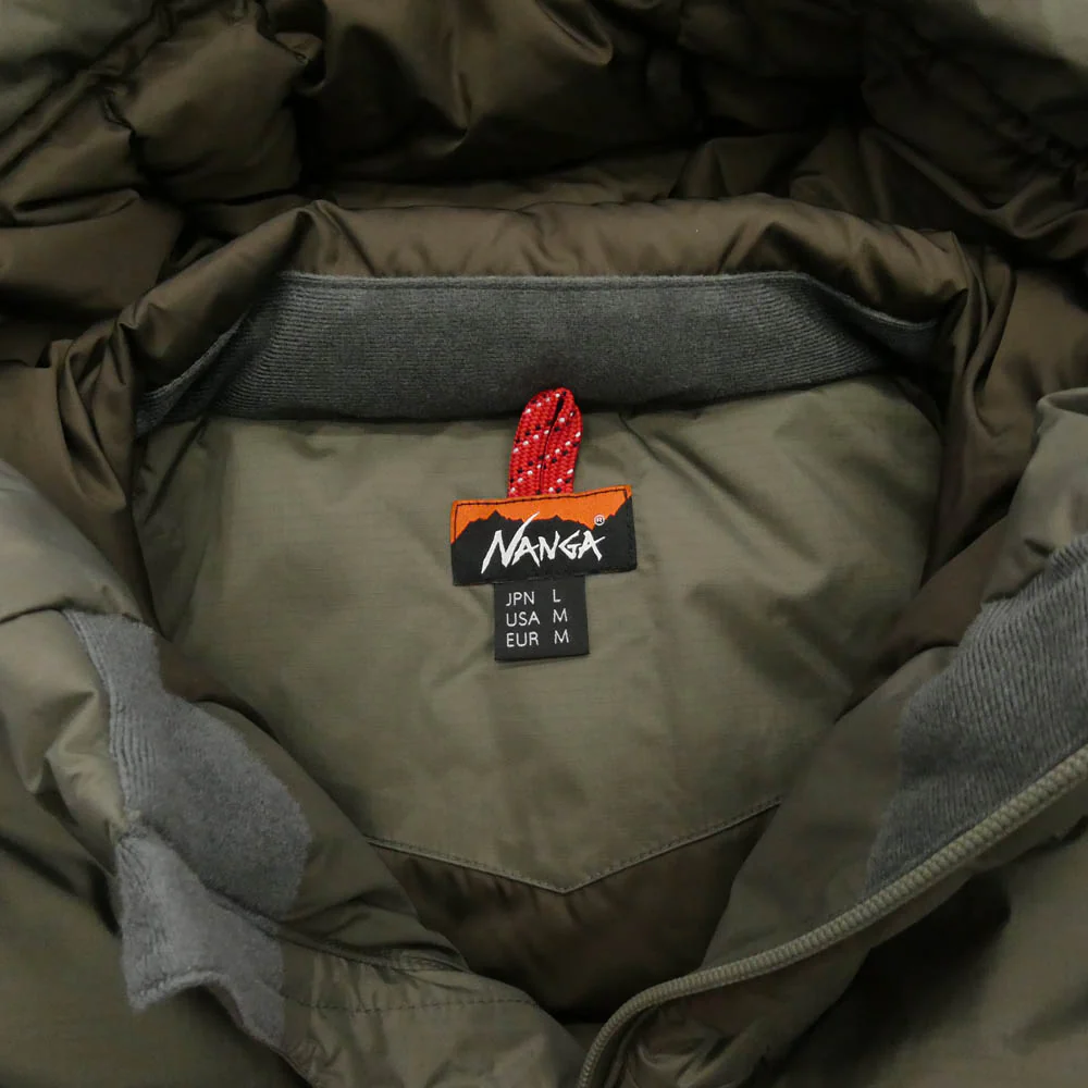 NANGA ナンガ 24FA-1 AURORA TEX IBUKI DOWN JACKET オーロラテックス イブキ ダウンジャケット カーキ系 L【中古】 - Image 3