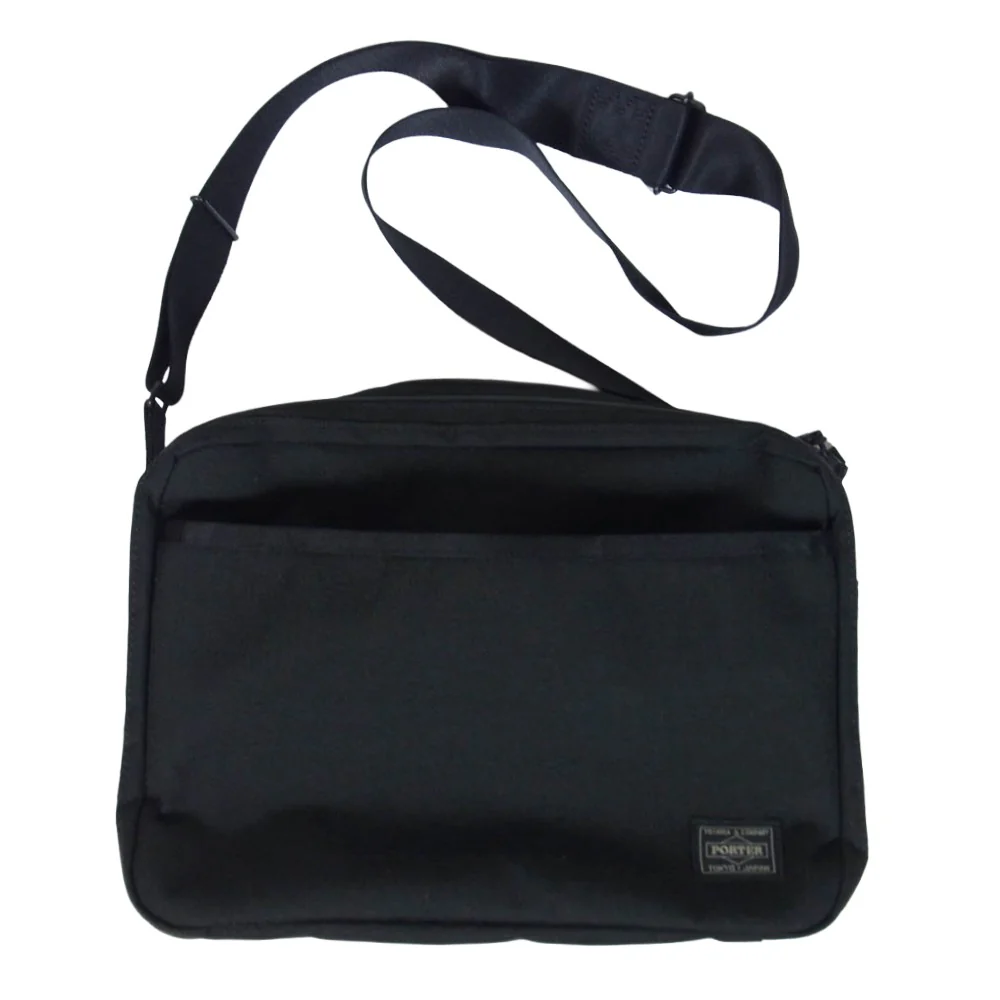PORTER ポーター 737-17803 HYBRID SHOULDER BAG ハイブリッド ショルダー バッグ ブラック系【極上美品】【中古】