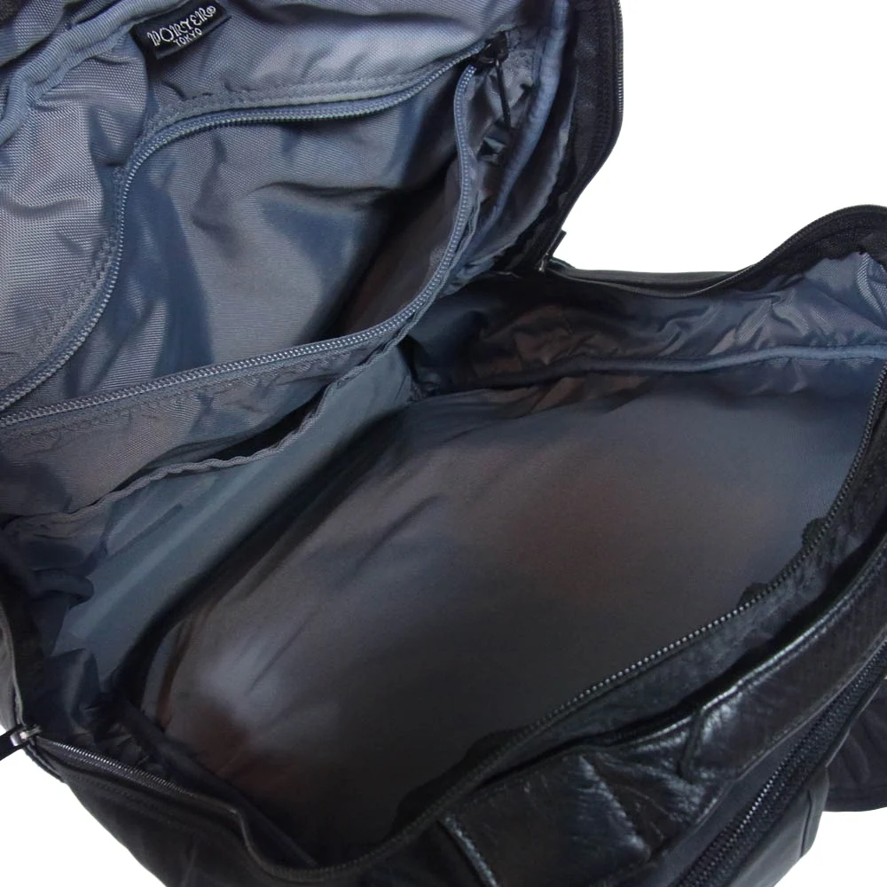 PORTER ポーター 655-06169 TIME DAYPACK タイム デイパック バックパック リュックサック ブラック ブラック系【中古】 - Image 5