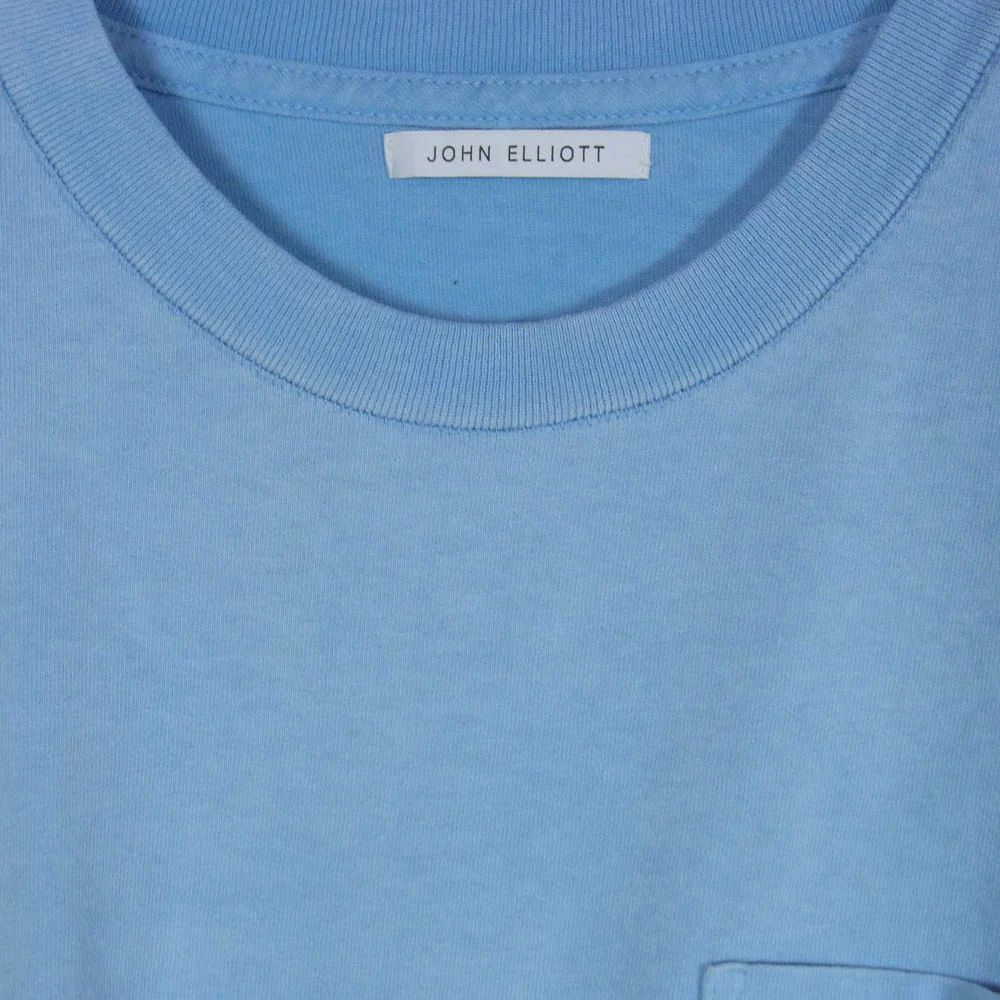 ジョンエリオット クルーネック ポケット 半袖 Tシャツ ライトブルー系【中古】 - Image 3