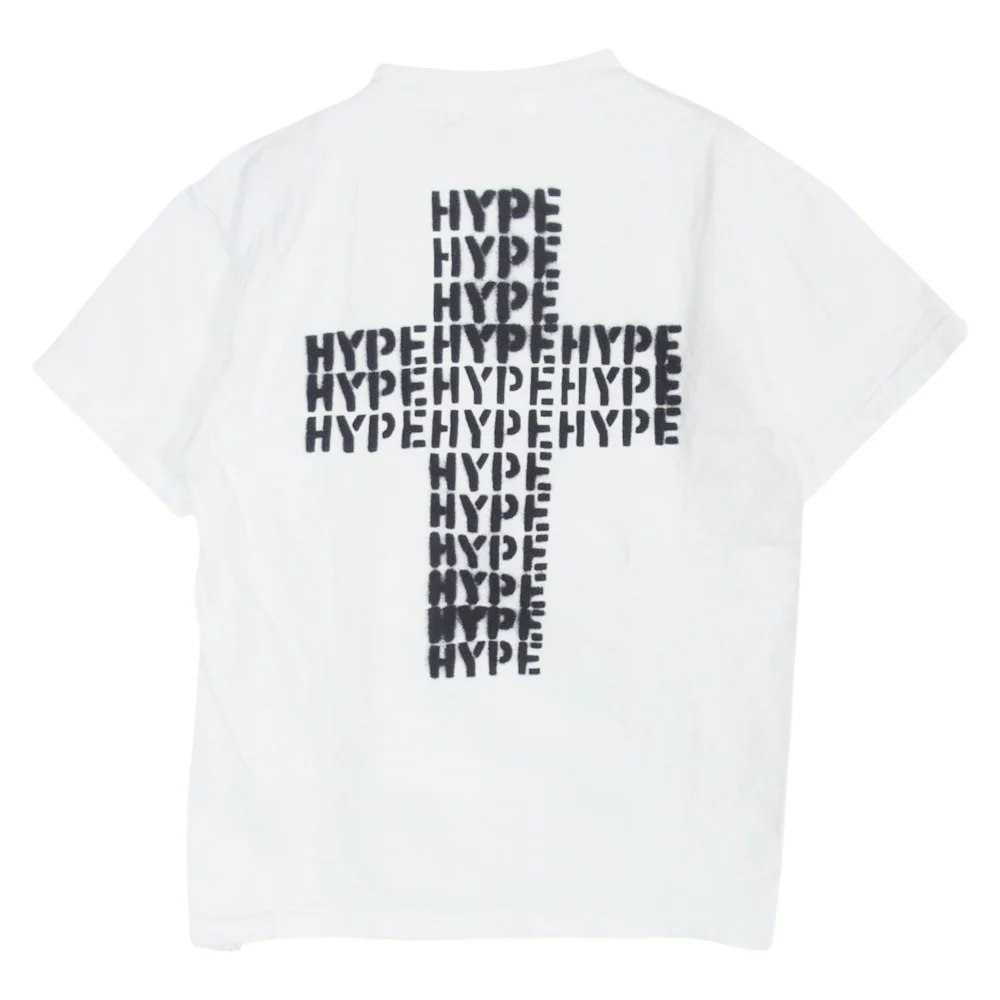 ザ・スロウ ロゴ プリント クルーネック 半袖 Tシャツ ホワイト系 M【中古】 - Image 2