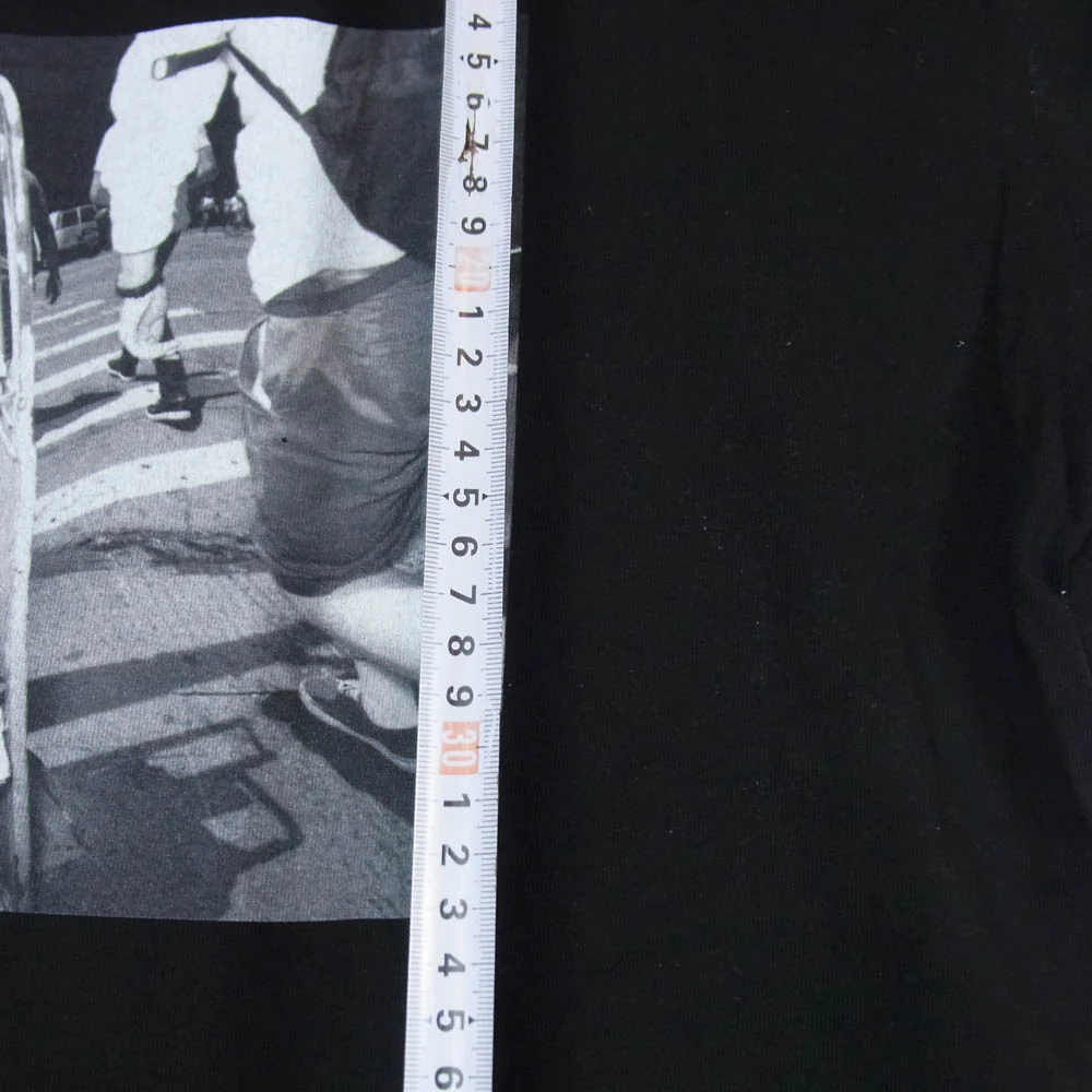 Ron Herman ロンハーマン グラフィック クルーネック 半袖 Tシャツ ブラック系 M【中古】 - Image 6