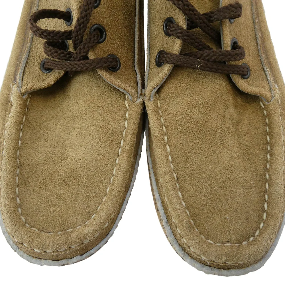 RUSSELL MOCCASIN ラッセルモカシン スポーティング クレーチャッカ スエード チャッカブーツ イエロー ベージュ系 6【中古】 - Image 8