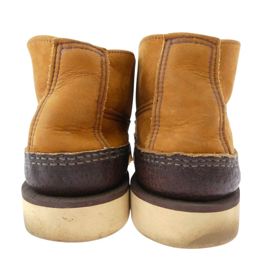 RUSSELL MOCCASIN ラッセルモカシン スポーティング クレーチャッカ スエード ビブラムソール チャッカブーツ ブラウン系 6【中古】 - Image 3