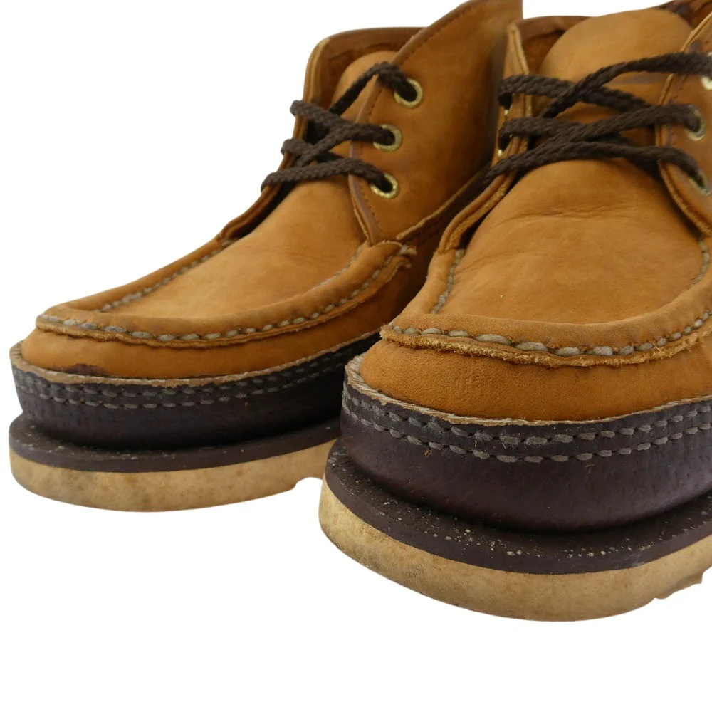 RUSSELL MOCCASIN ラッセルモカシン スポーティング クレーチャッカ スエード ビブラムソール チャッカブーツ ブラウン系 6【中古】 - Image 4