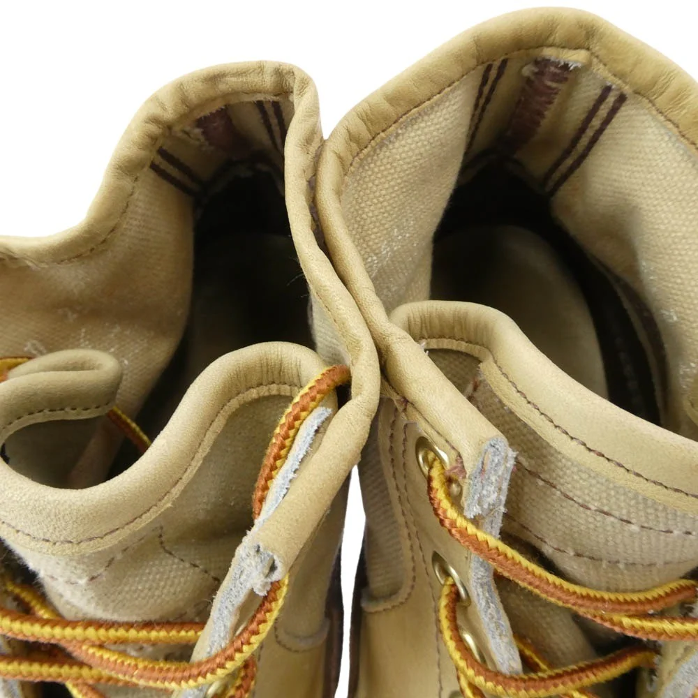 RUSSELL MOCCASIN ラッセルモカシン ショートサファリ スエード ビブラムソール ブーツ ブラウン系 ベージュ系 6.5D【中古】 - Image 5