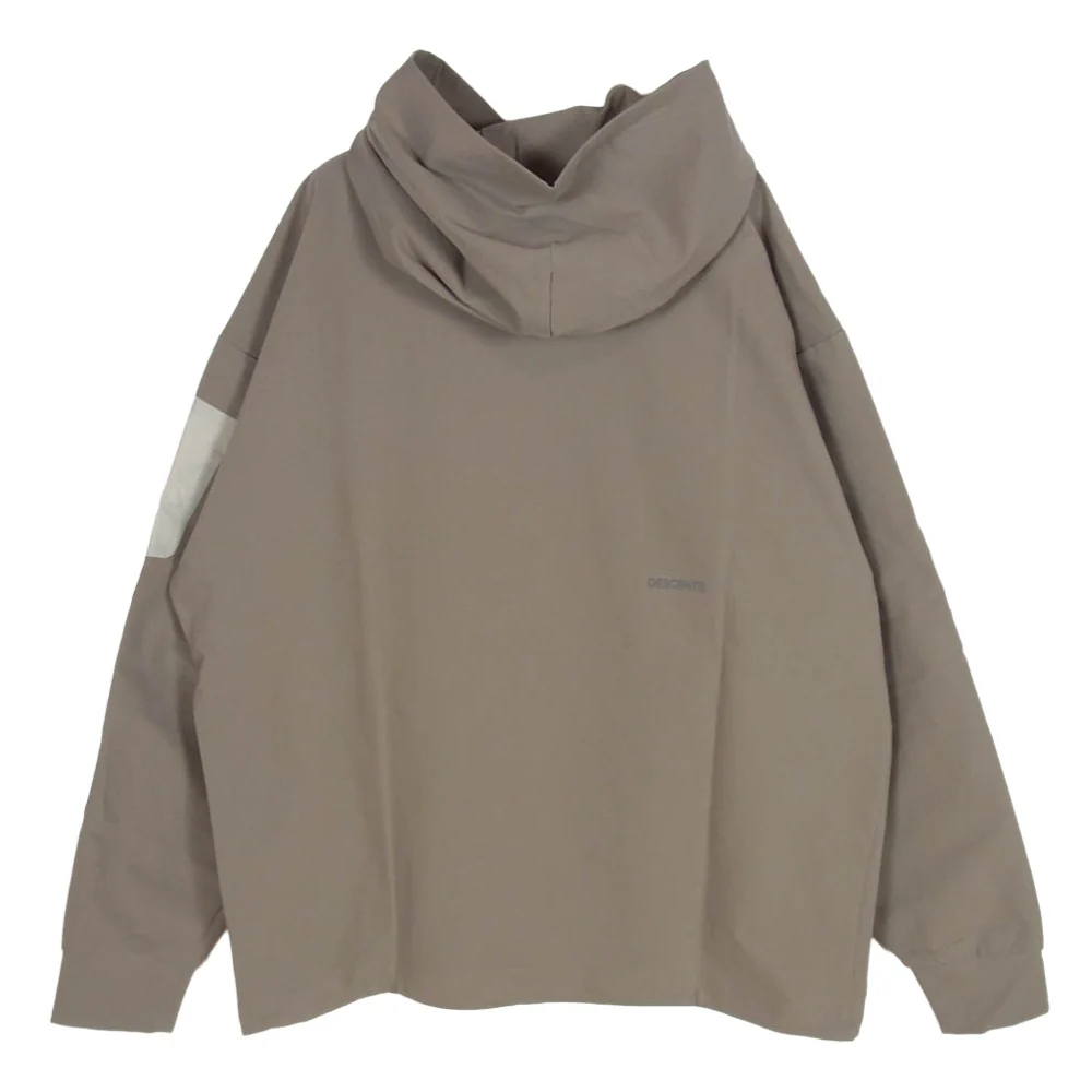 DESCENTE デサント DJMWGL12 ポリエステル トレーニング プルオーバー パーカー ベージュ系 L【中古】 - Image 2