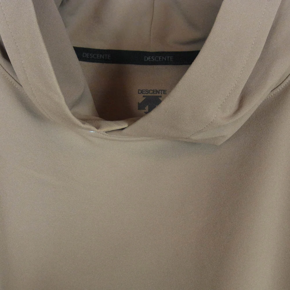 DESCENTE デサント DJMWGL12 ポリエステル トレーニング プルオーバー パーカー ベージュ系 L【中古】 - Image 3