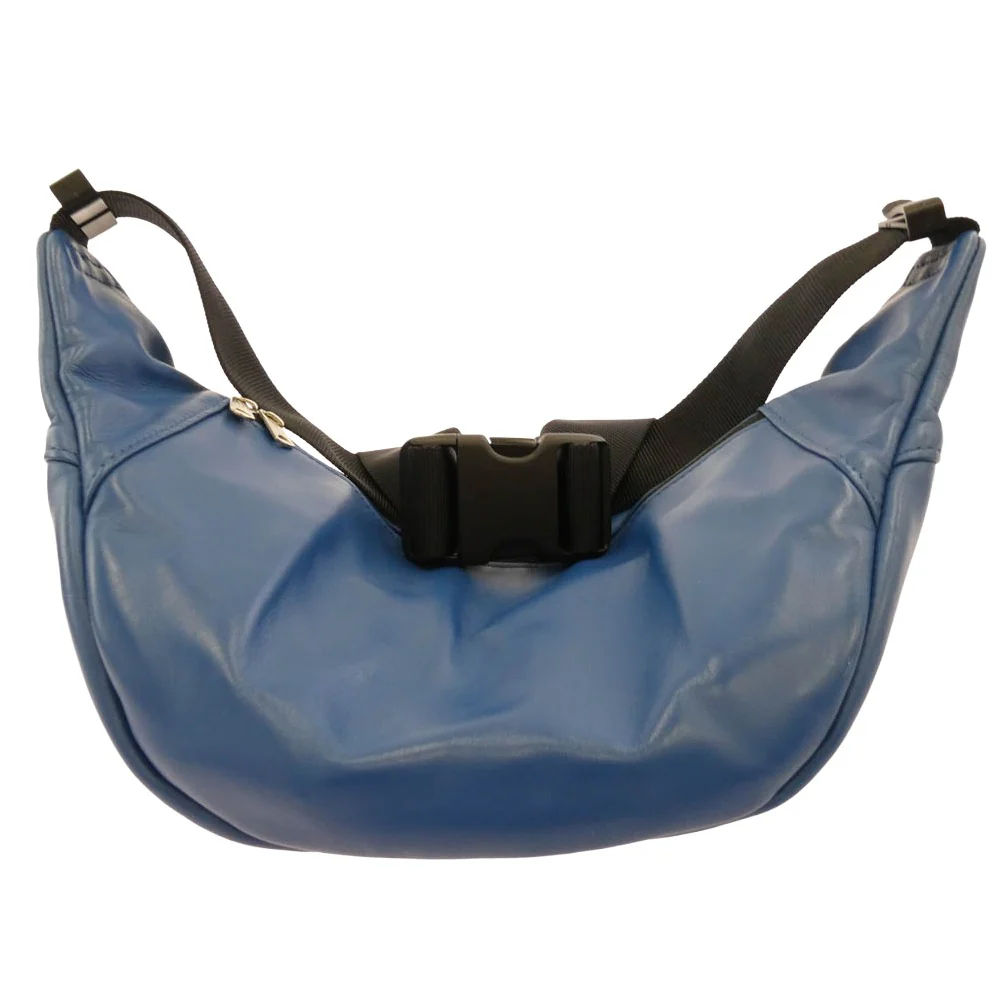 Lewis Leathers ルイスレザー WAIST BAG レザー ウエスト バッグ ブルー系【美品】【中古】 - Image 5