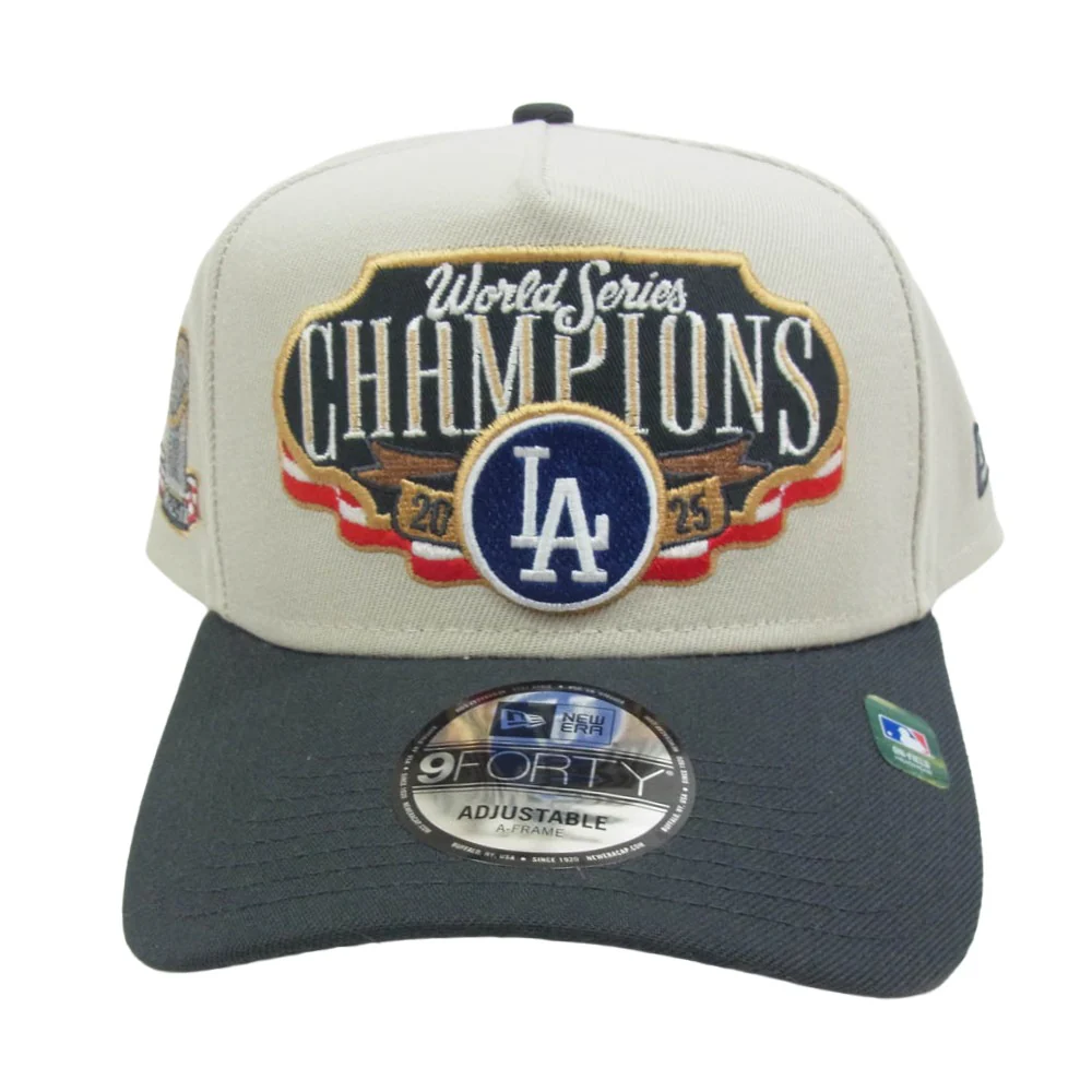 NEW ERA ニューエラ 2025 MLB World Series Champions Locker Room Cap ロサンゼルス・ドジャース 2025年 ワールドシリーズ チャンピオン ロッカールーム キャップ グレー系【新古品】【未使用】【中古】 - Image 4