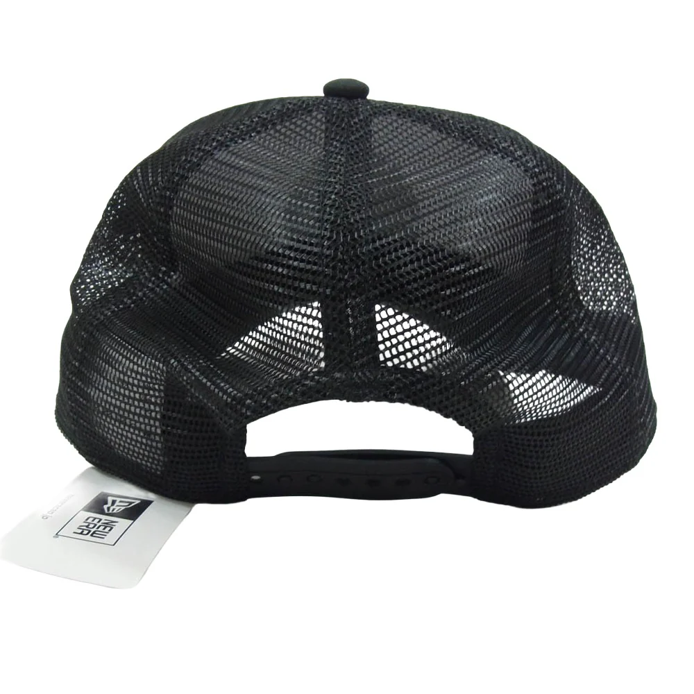 NEW ERA ニューエラ N2509 サークルロゴ刺繍 メッシュ トラッカー キャップ ブラック系【極上美品】【中古】 - Image 3
