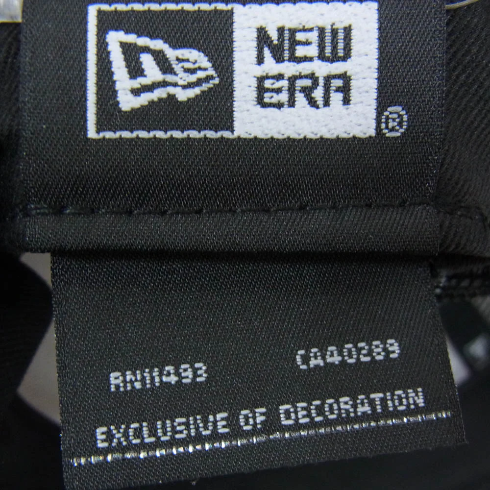 NEW ERA ニューエラ N2509 サークルロゴ刺繍 メッシュ トラッカー キャップ ブラック系【極上美品】【中古】 - Image 5
