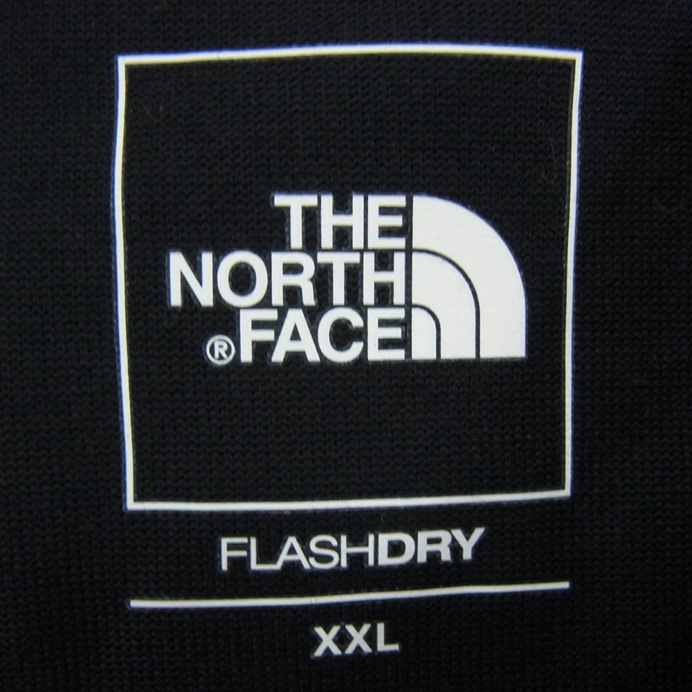 THE NORTH FACE ノースフェイス NT32445 SML BOX LOGO スクエアロゴ 胸ロゴ クルーネック 半袖 Tシャツ ブラック系 XXL【中古】 - Image 4